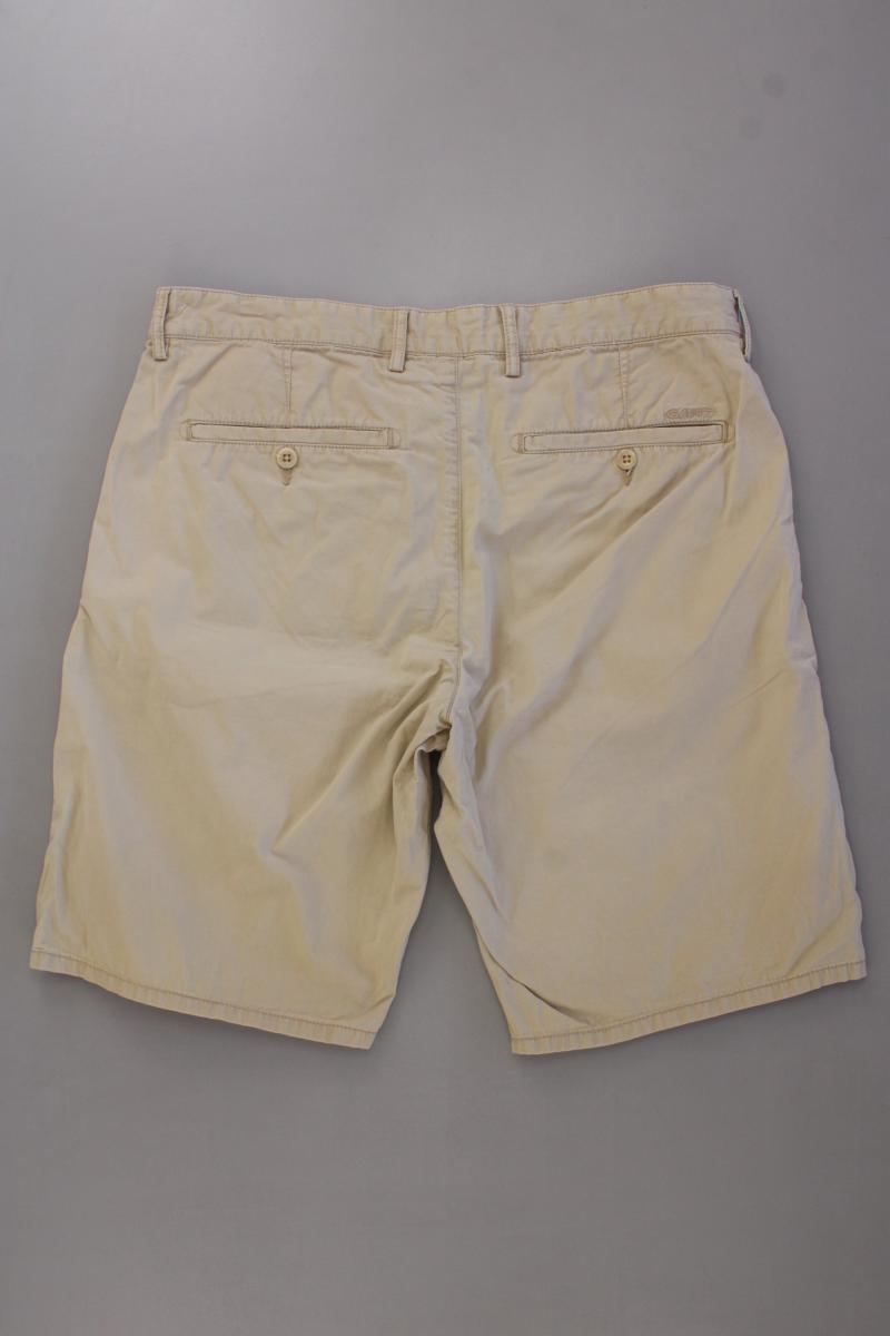Gant Chino Shorts für Herren Gr. W34 creme aus Baumwolle