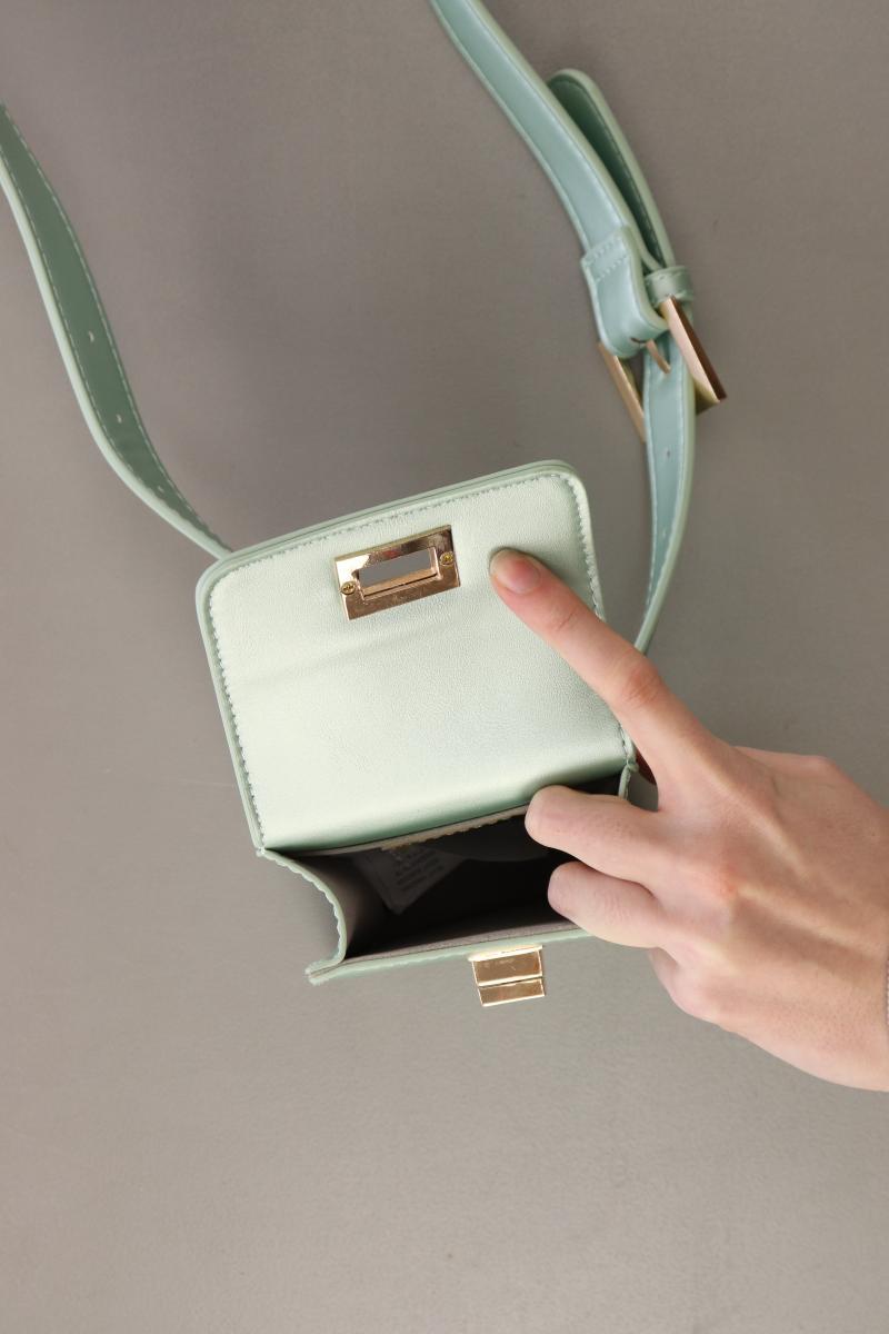 myMo Gürteltasche türkis aus Kunstleder