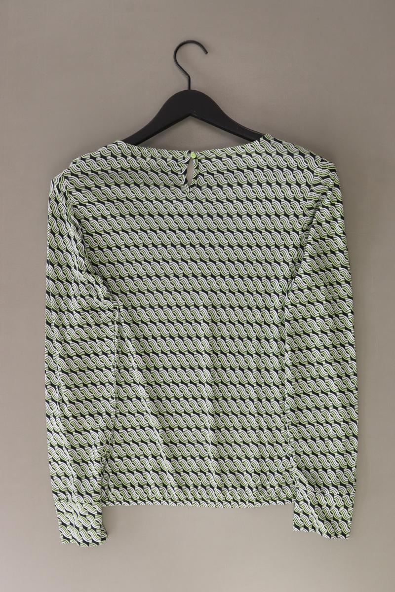 Opus Shirt "Sutha Wave" Gr. 38 Langarm grün aus Viskose