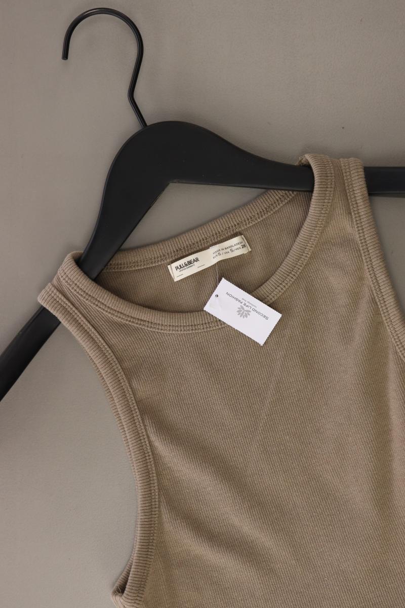 Pull&Bear Crop Top Gr. S olivgrün