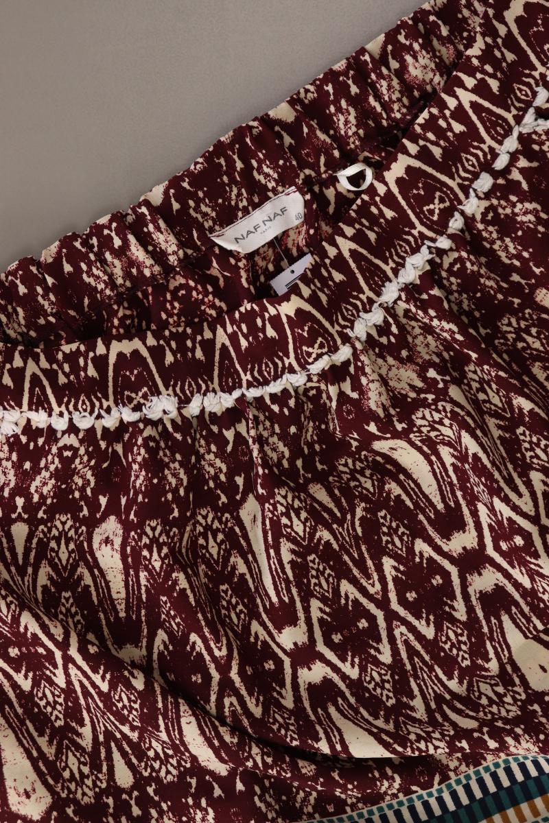 NAF NAF Stretchrock Gr. 40 rot aus Polyester