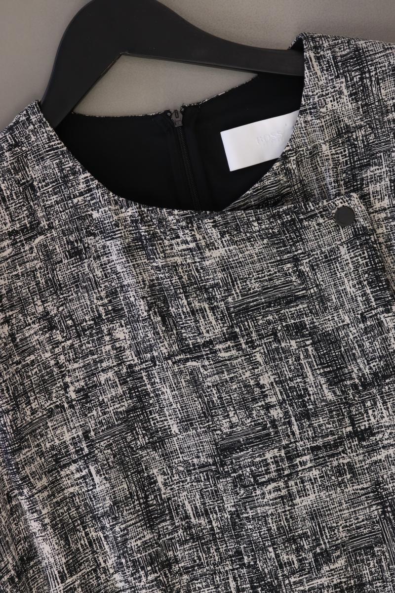 BOSS by Hugo Boss Kurzarmkleid Gr. 44 neuwertig grau aus Viskose