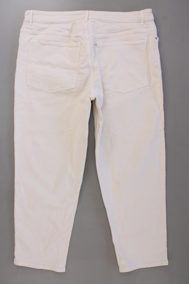 H&M Jeans Gr. 50 neuwertig creme aus Baumwolle