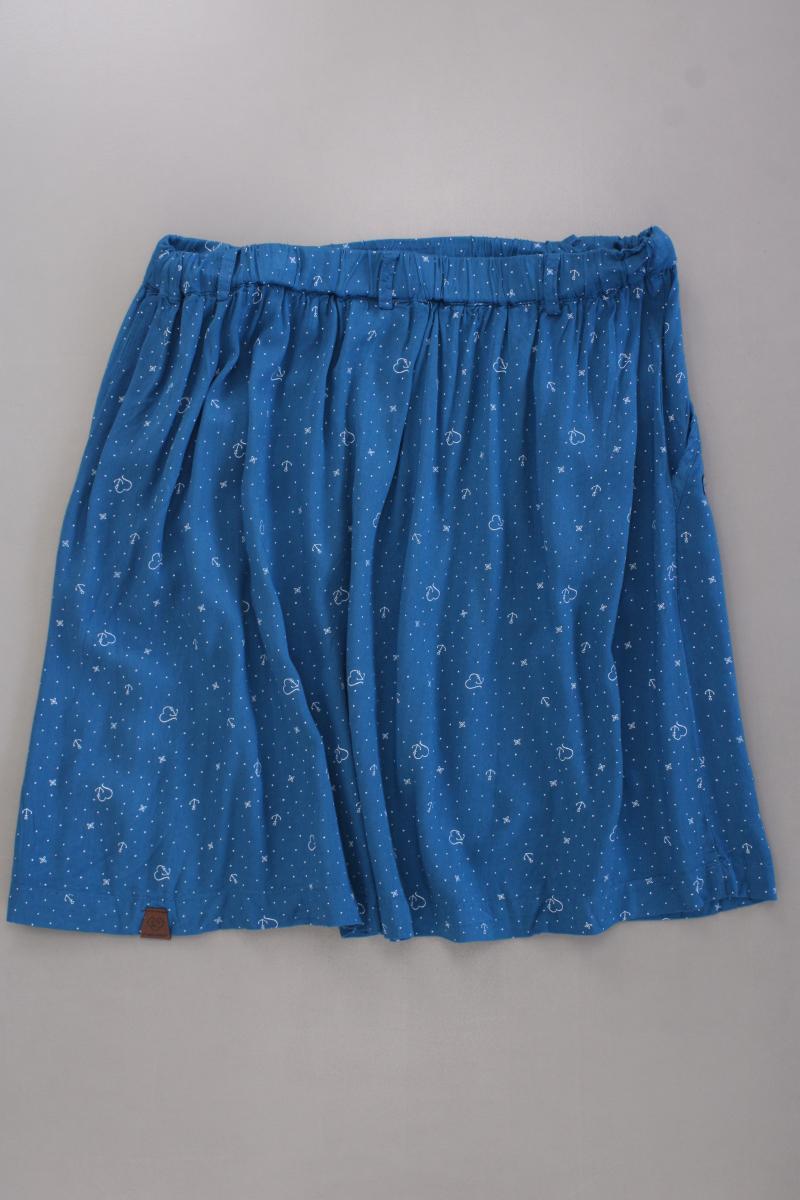 Ragwear Rock mit Ankermuster Gr. M blau aus Viskose