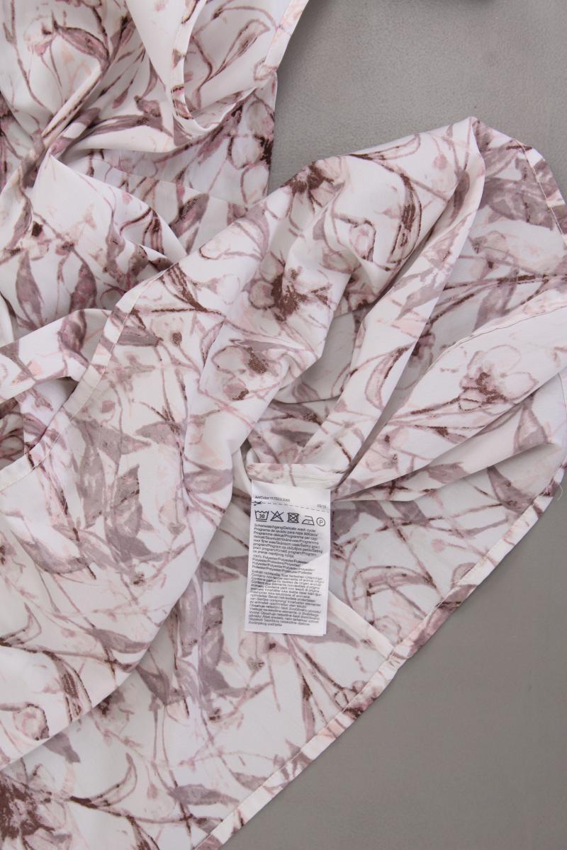 Street One Ärmellose Bluse Gr. 40 mit Blumenmuster rosa aus Polyester