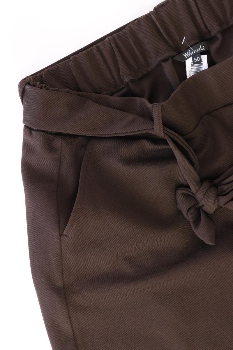 M&S Stoffhose Gr. 50 braun aus Polyester