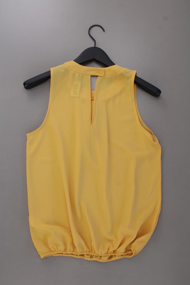 About You Ärmellose Bluse Gr. 38 gelb aus Polyester