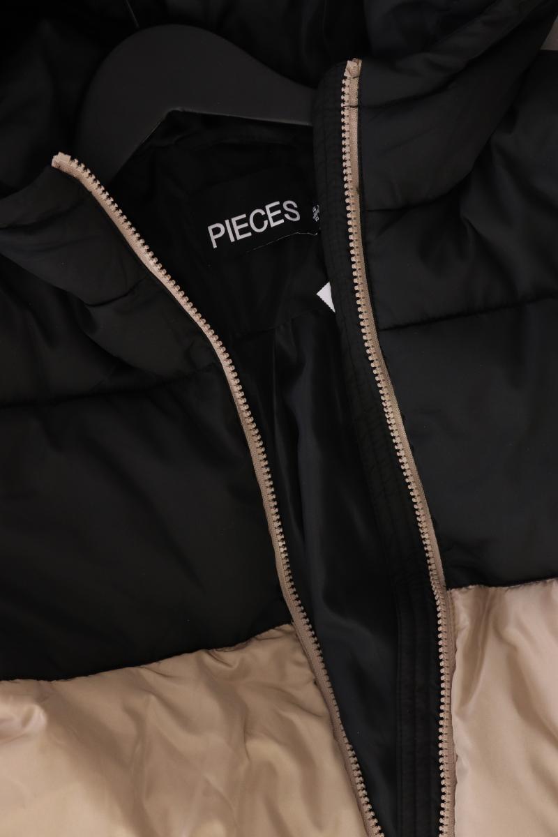 Pieces Wintermantel Gr. XS schwarz aus Polyester
