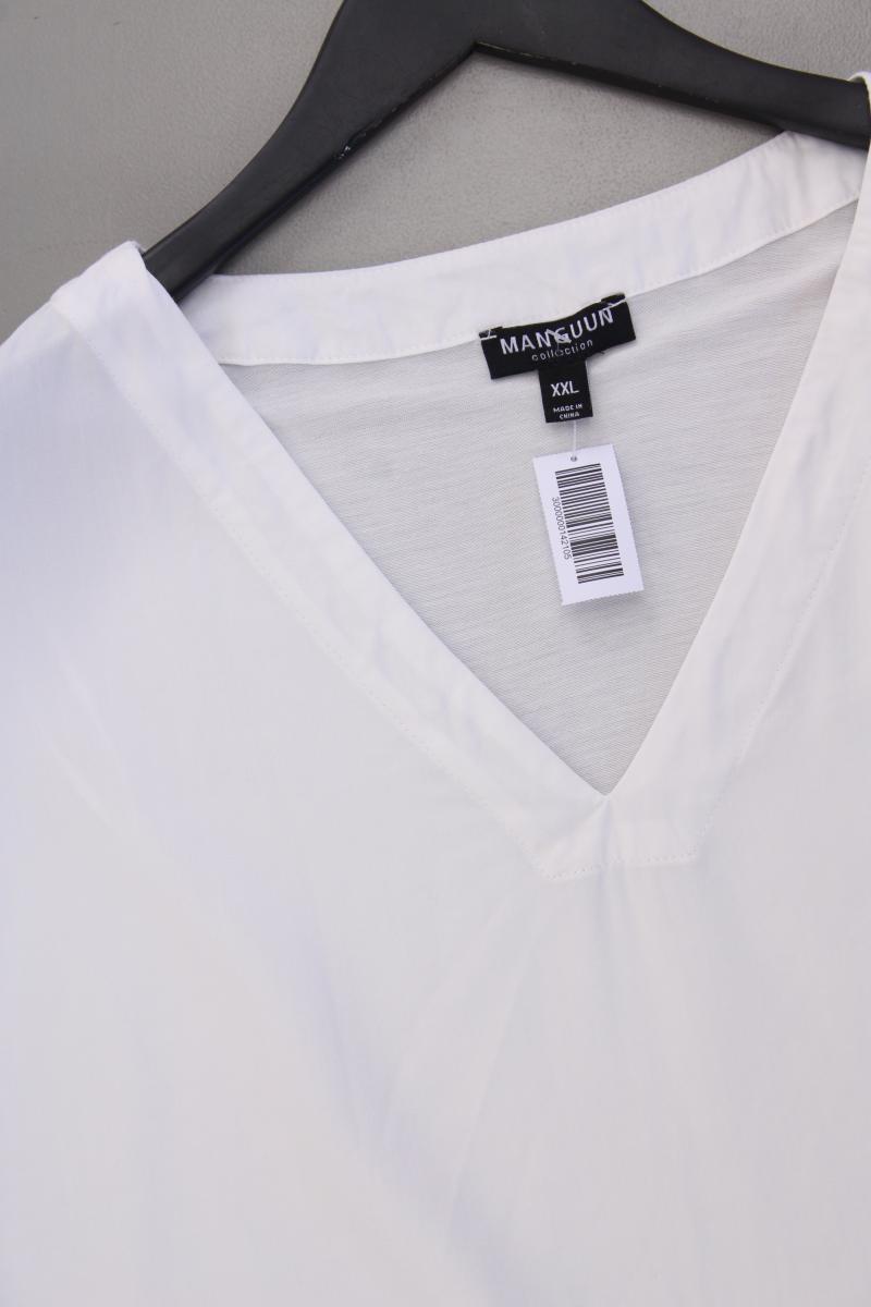 Second Hand Outfit Größe XXL mit Manguun Kurzarmbluse in Gr. XXL und Halskette
