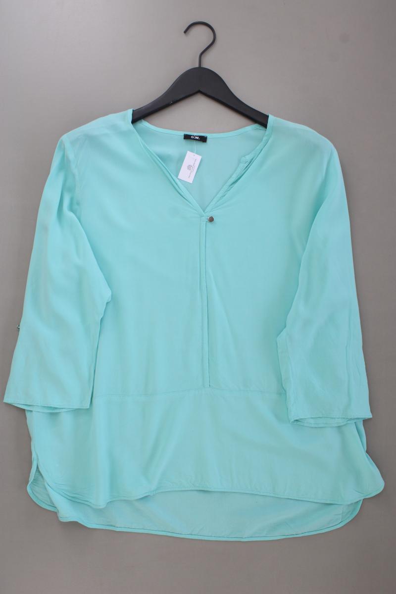 Gerry Weber Classic Bluse Gr. 46 3/4 Ärmel türkis