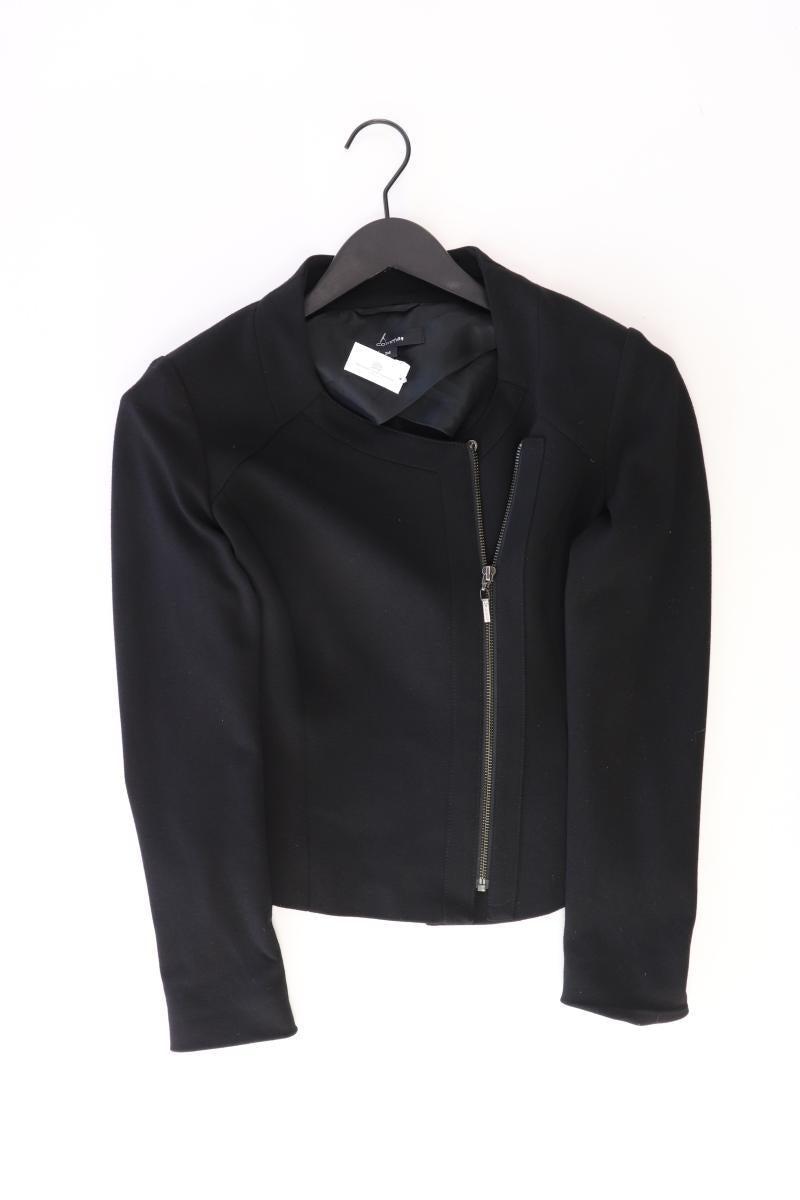 comma, Regular Cardigan Gr. 34 Langarm schwarz aus Viskose