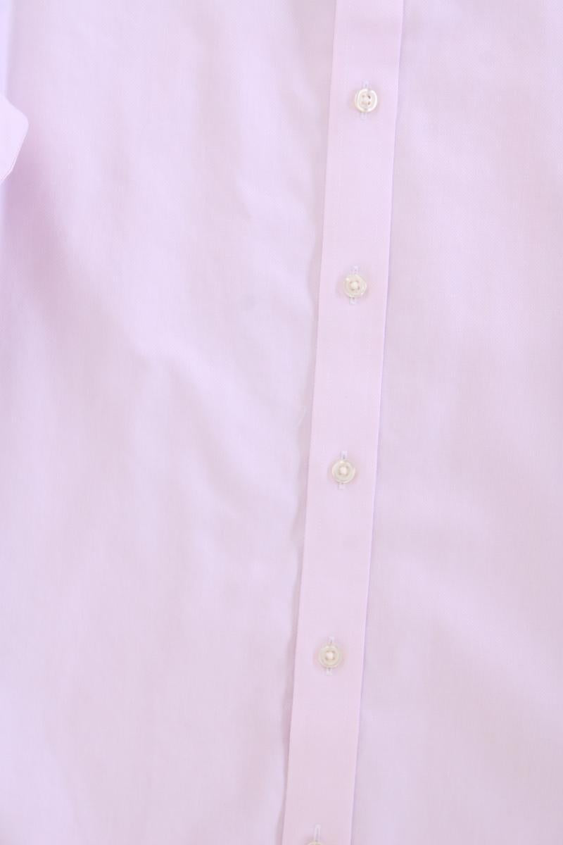 CHARLES TYRWHITT Langarmhemd für Herren Gr. Hemdgröße 46 rosa aus Baumwolle