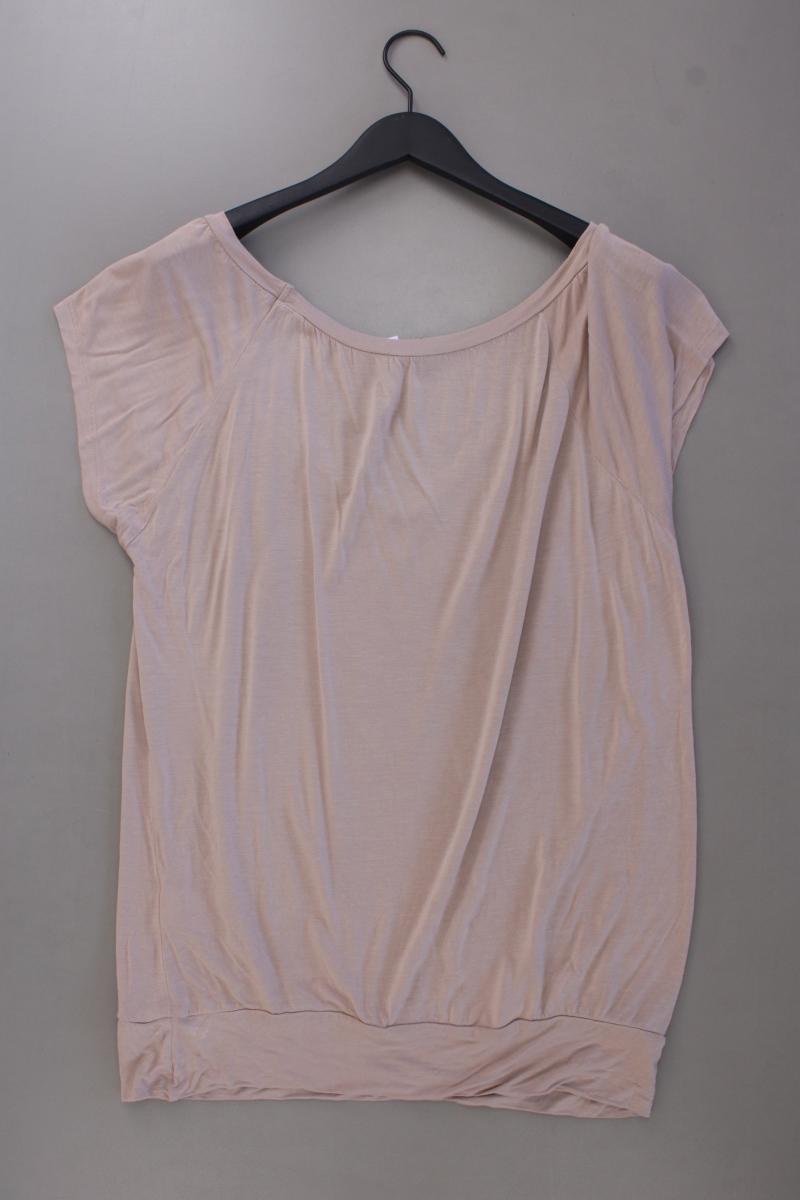 Lascana T-Shirt Gr. 44/46 neuwertig Kurzarm braun aus Viskose