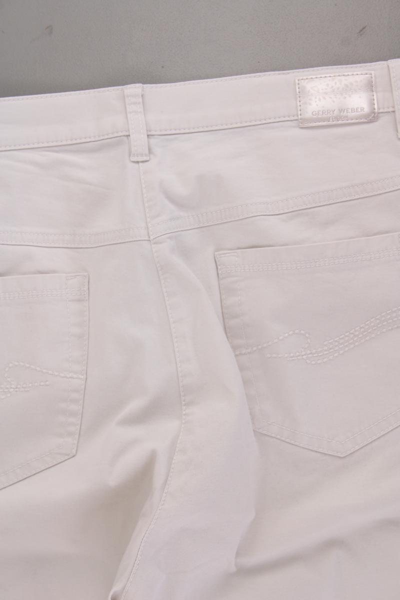 Gerry Weber Hose Gr. Kurzgröße 48 Modell Romy creme aus Baumwolle