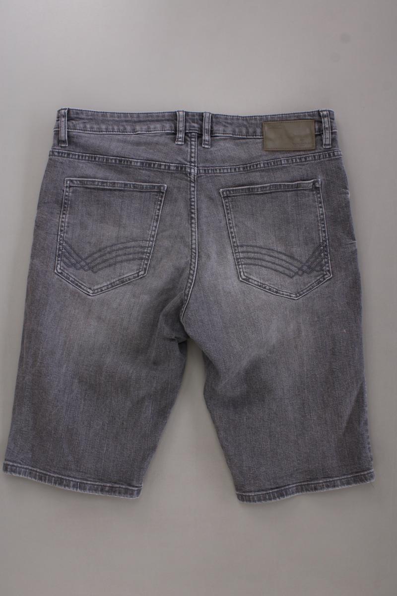 Tom Tailor Jeansshorts für Herren Gr. W33 Modell Josh grau aus Baumwolle