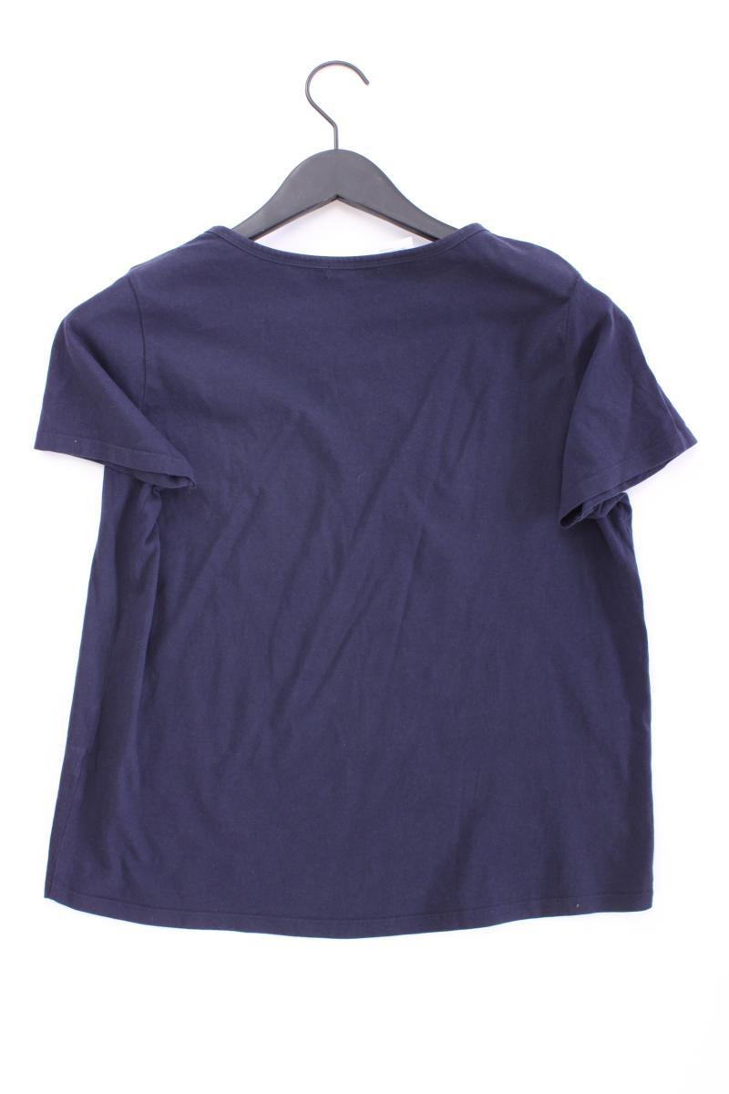 Cecil Printshirt Gr. M Kurzarm blau