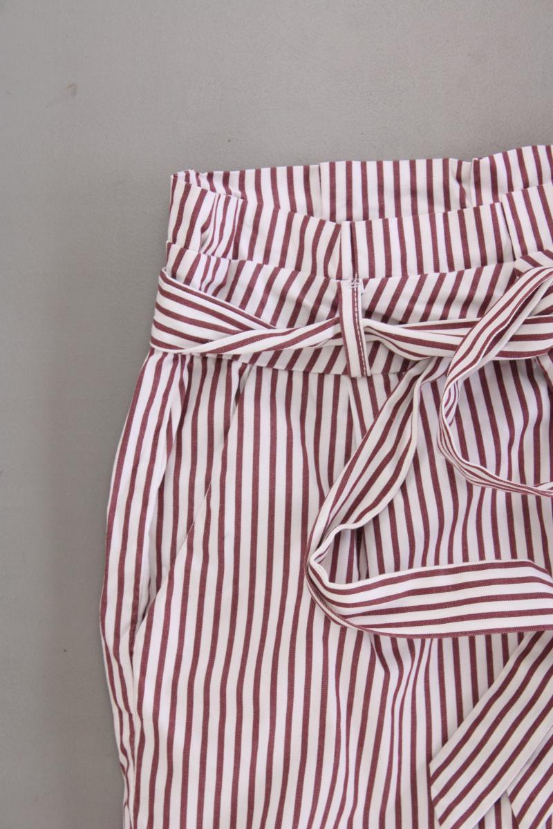 Vero Moda Shorts Gr. M gestreift rot aus Baumwolle