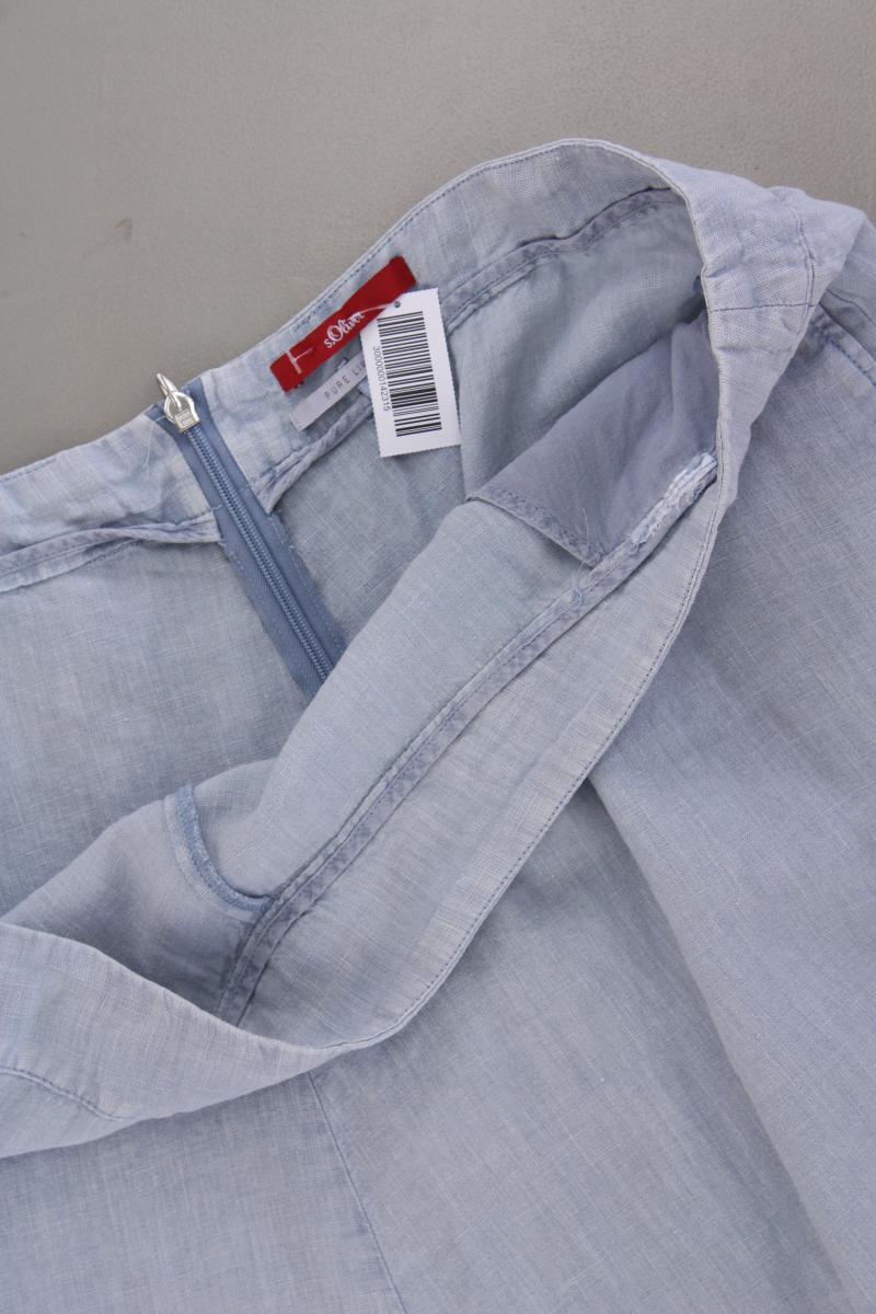 s.Oliver Leinenrock Gr. 46 blau