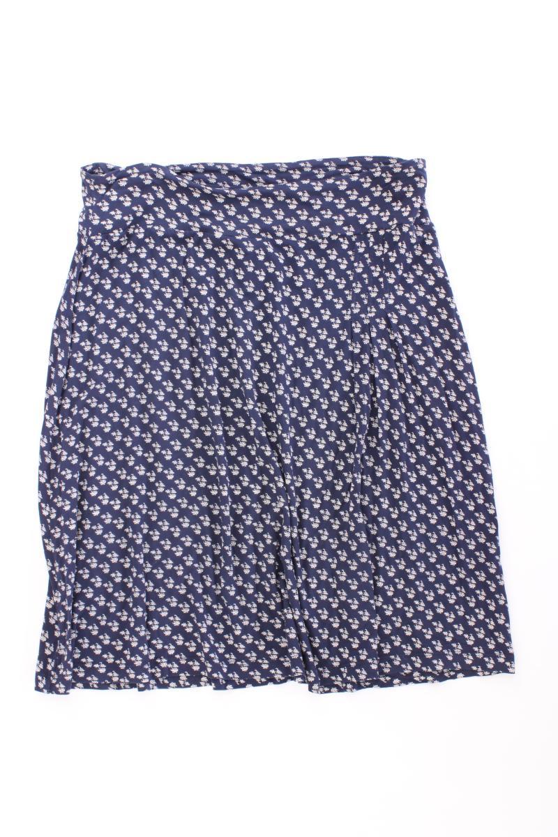 Tom Tailor Stretchrock Gr. 38 blau aus Viskose