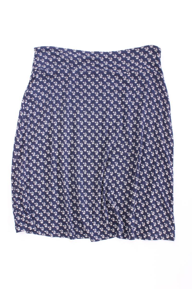 Tom Tailor Stretchrock Gr. 38 blau aus Viskose