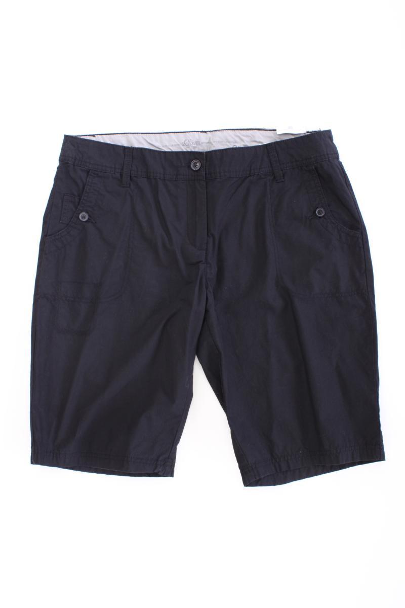 s.Oliver Shorts Gr. 44 schwarz aus Baumwolle