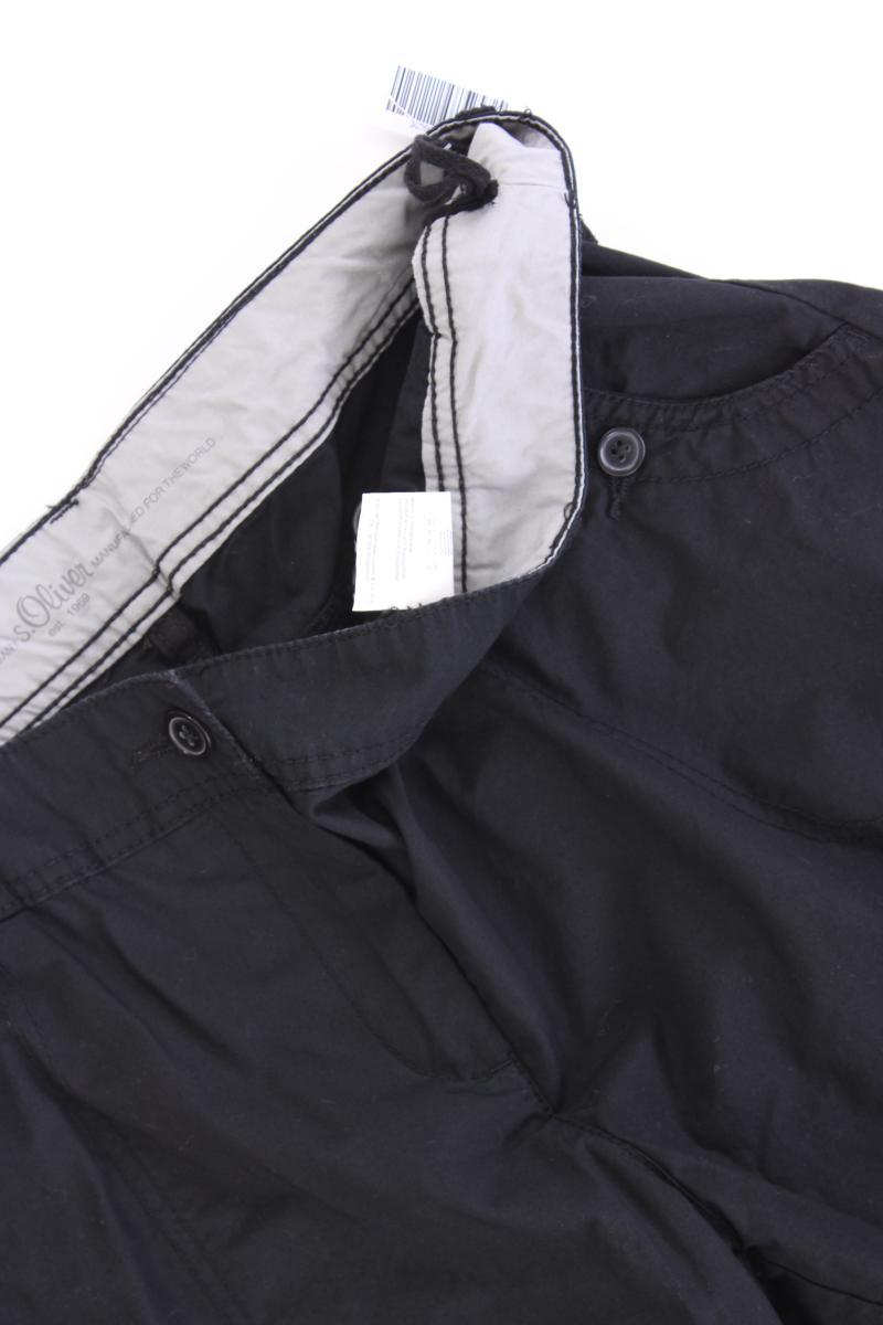 s.Oliver Shorts Gr. 44 schwarz aus Baumwolle
