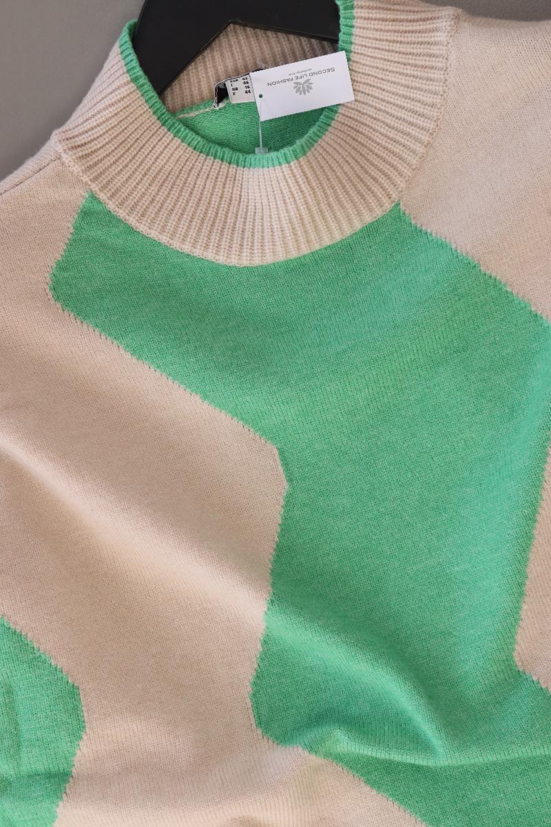 Street One Feinstrickpullover Gr. 42 grün aus Polyester