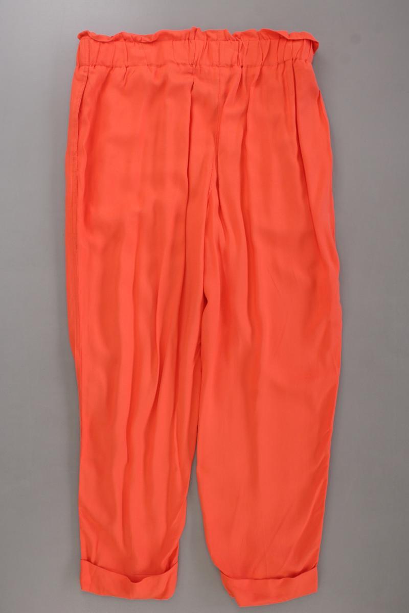 Lascana Stoffhose Gr. 42 neuwertig orange aus Viskose