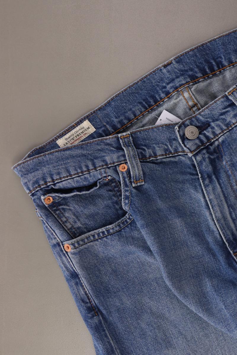 Levi's Straight Jeans für Herren Gr. W33/L34 blau aus Baumwolle