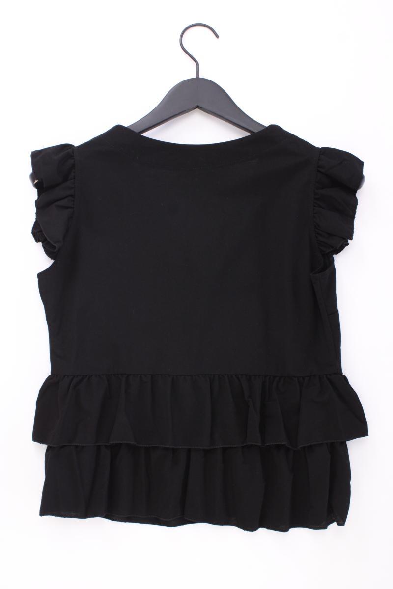 New Collection Bluse Gr. OneSize Kurzarm schwarz aus Viskose