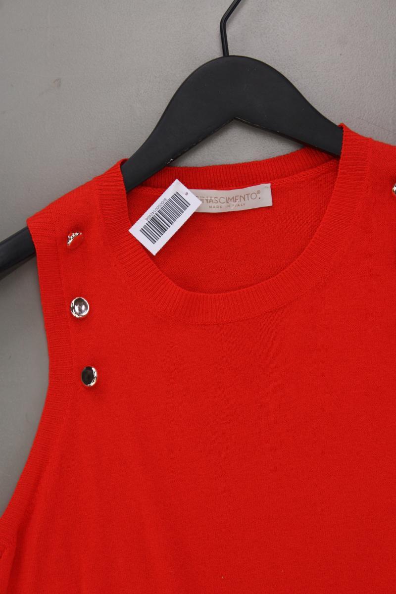 Rinascimento Stricktop Gr. S/M neuwertig rot aus Viskose