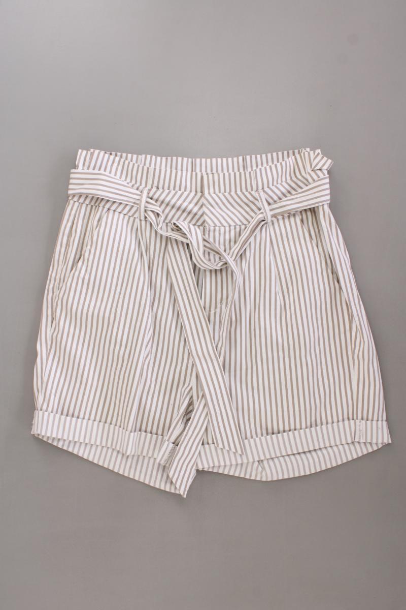 Shorts Gr. M gestreift braun aus Baumwolle