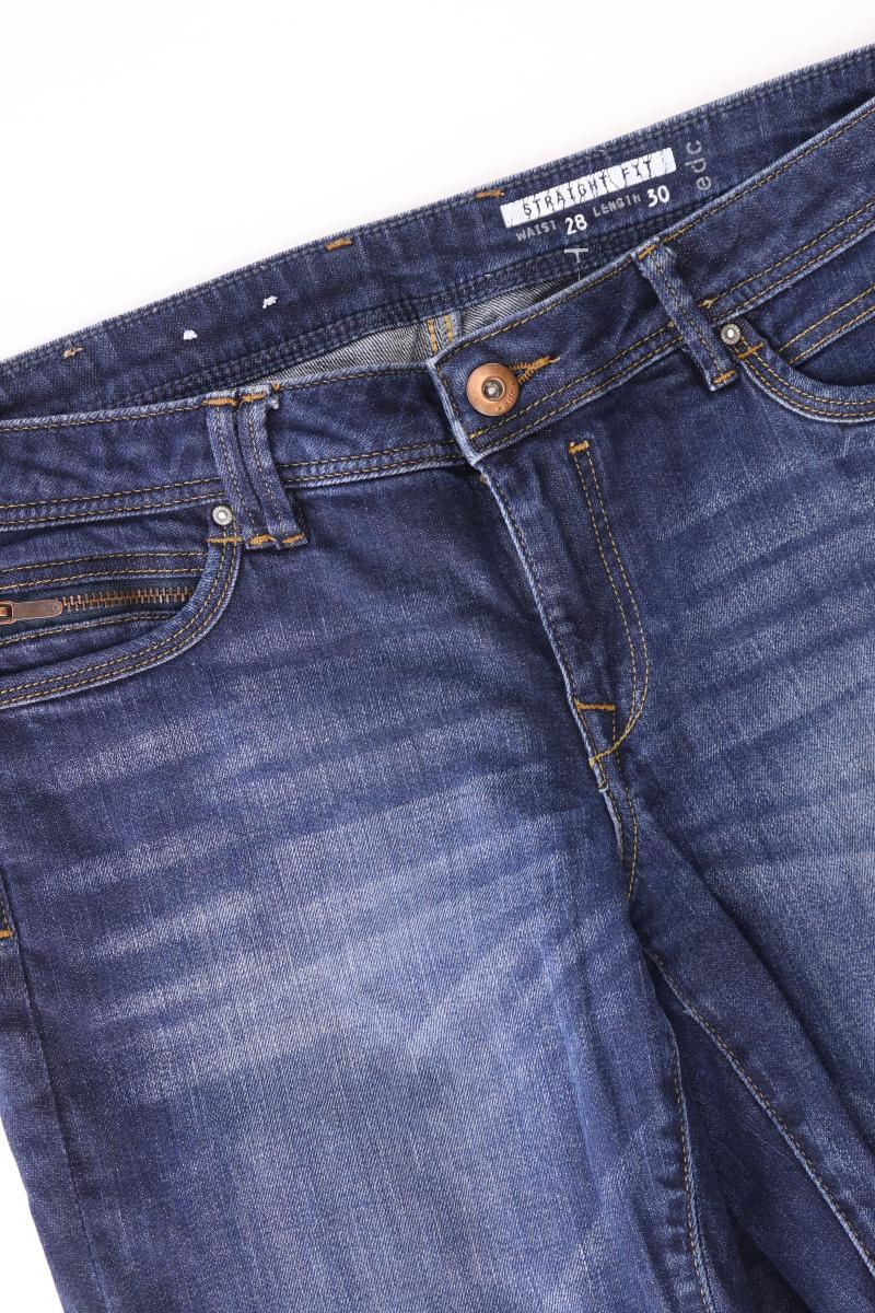 edc by Esprit Straight Jeans Gr. W28/L30 blau aus Baumwolle