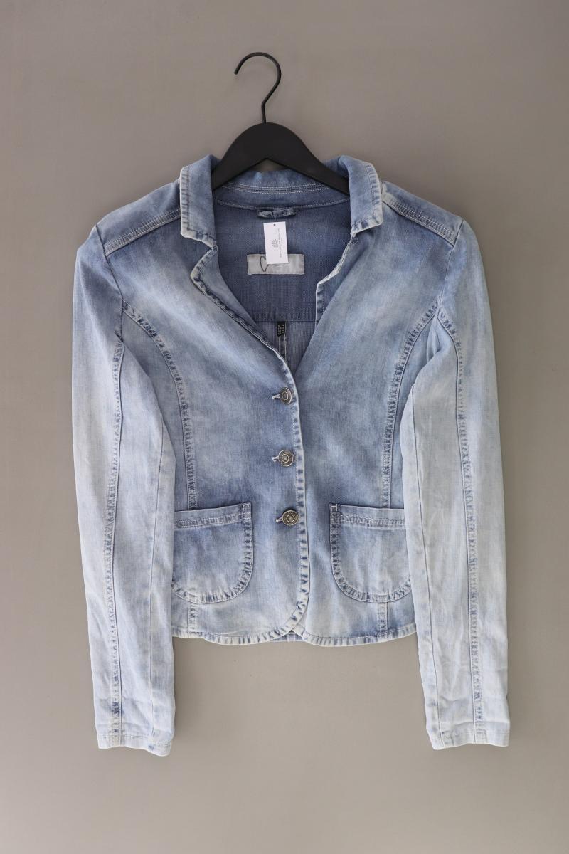 Kenny S. Jerseyblazer Gr. 36 blau aus Baumwolle