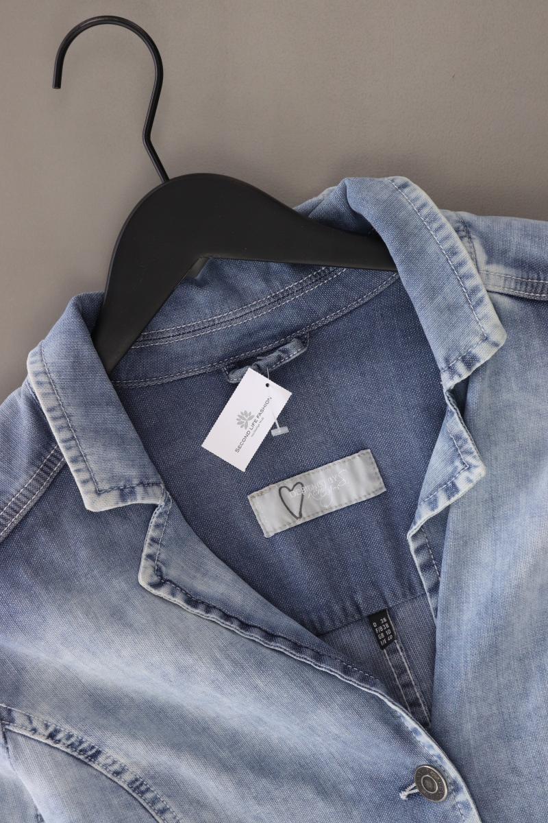 Kenny S. Jerseyblazer Gr. 36 blau aus Baumwolle