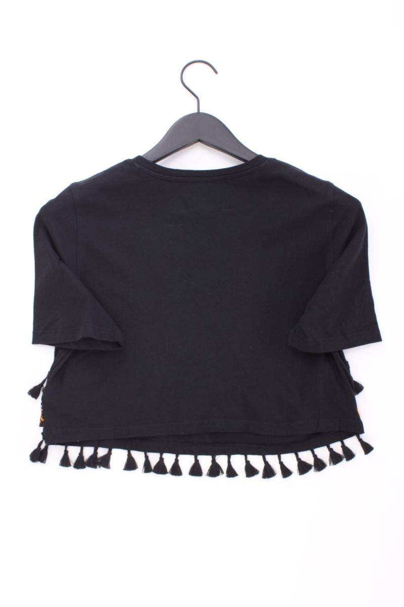Only Crop Shirt Gr. S Kurzarm schwarz aus Baumwolle