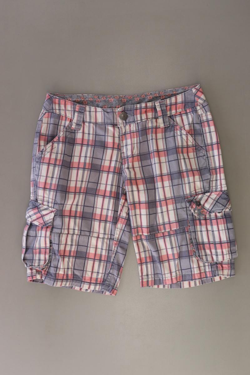 Fresh Made Cargoshorts Gr. XS kariert rosa aus Baumwolle