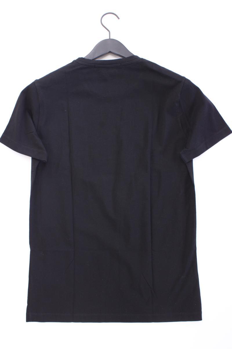Calvin Klein Jeans Printshirt für Herren Gr. L neuwertig Kurzarm schwarz