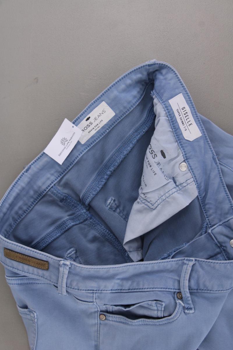 Cross Jeans Five-Pocket-Hose Gr. 42 Modell Giselle blau