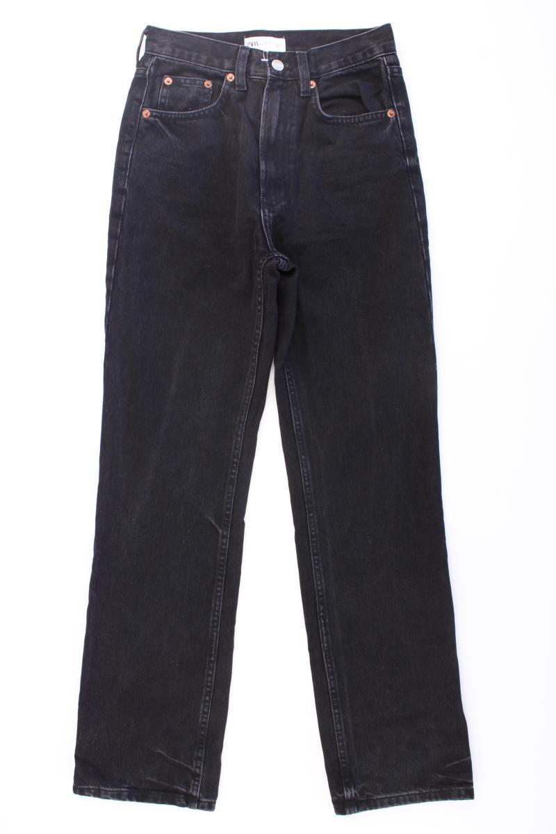 Zara Mom Jeans Gr. 34 grau