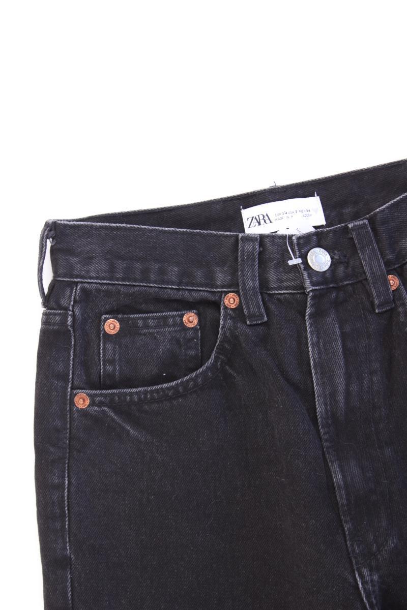 Zara Mom Jeans Gr. 34 grau