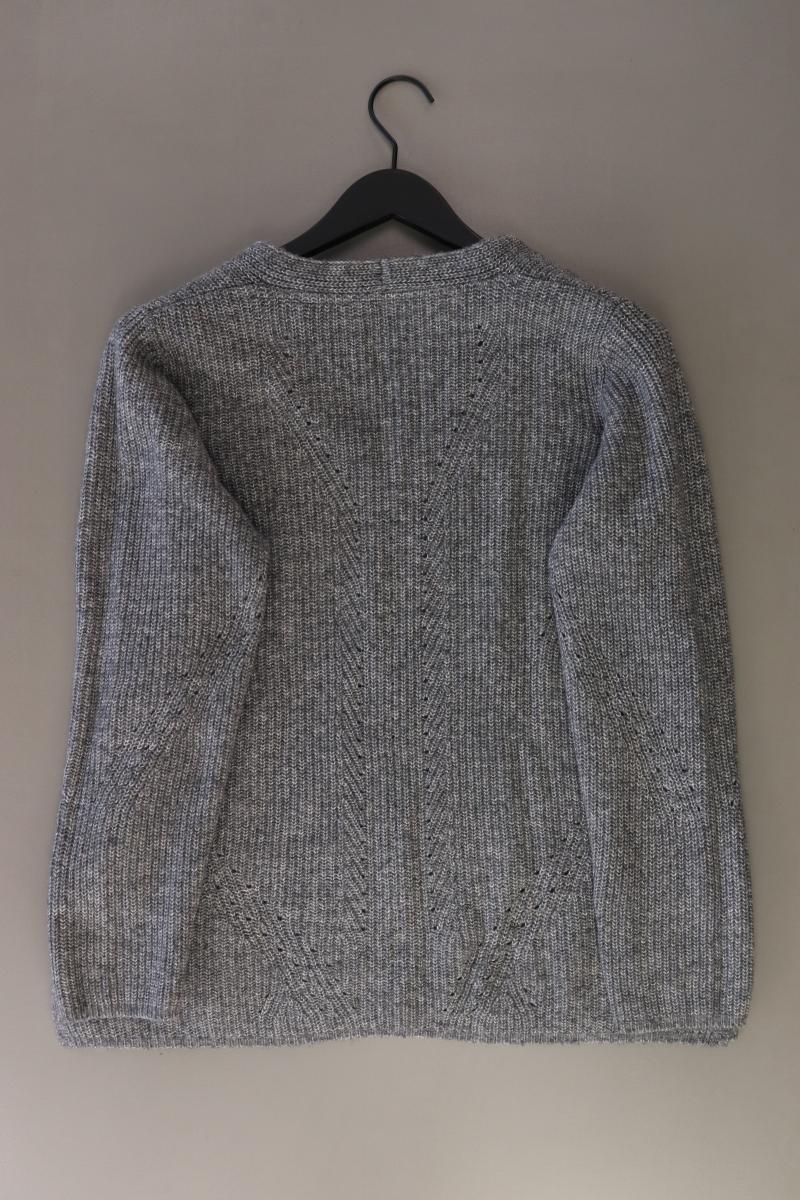 s.Oliver Grobstrickpullover Gr. 44 grau aus Baumwolle