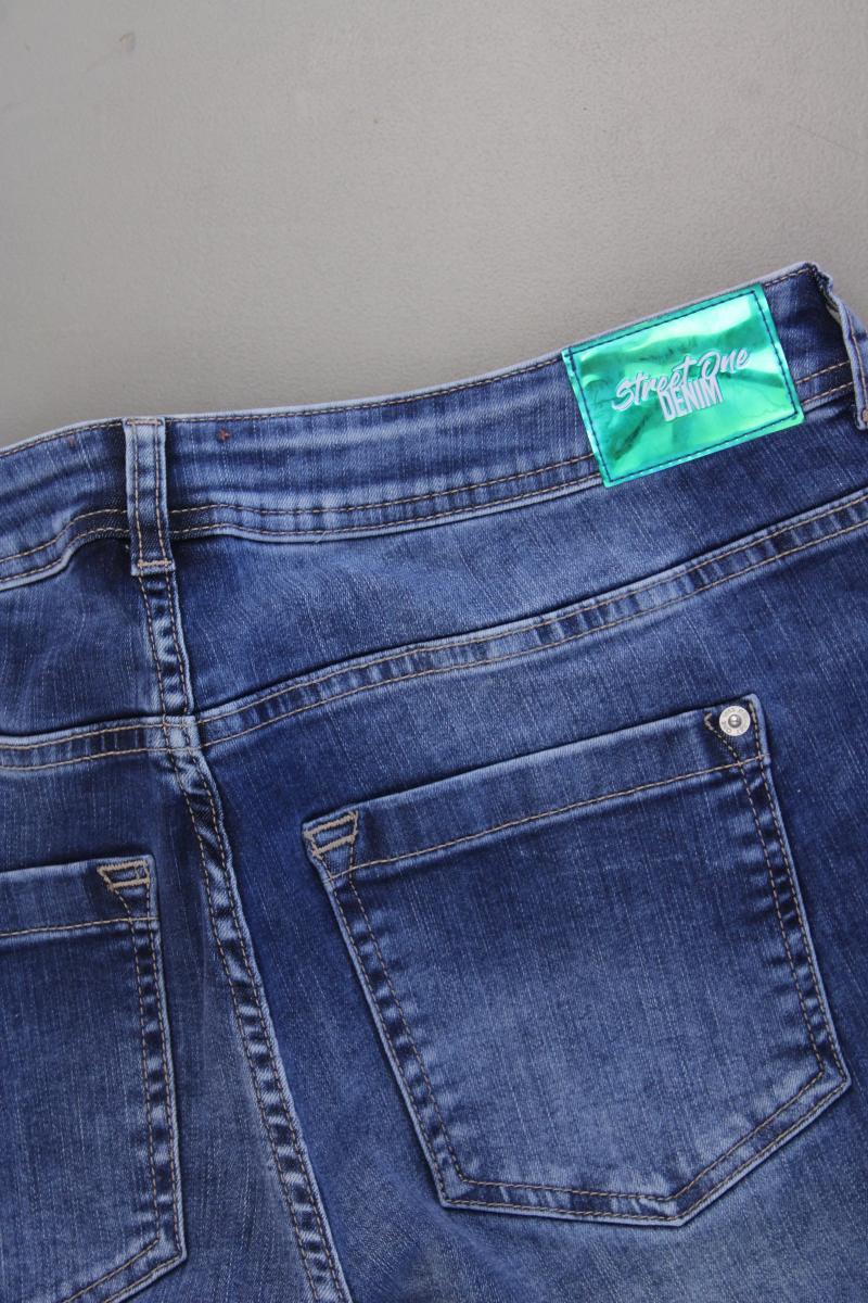 Street One Skinny Jeans Gr. 46 neuwertig blau