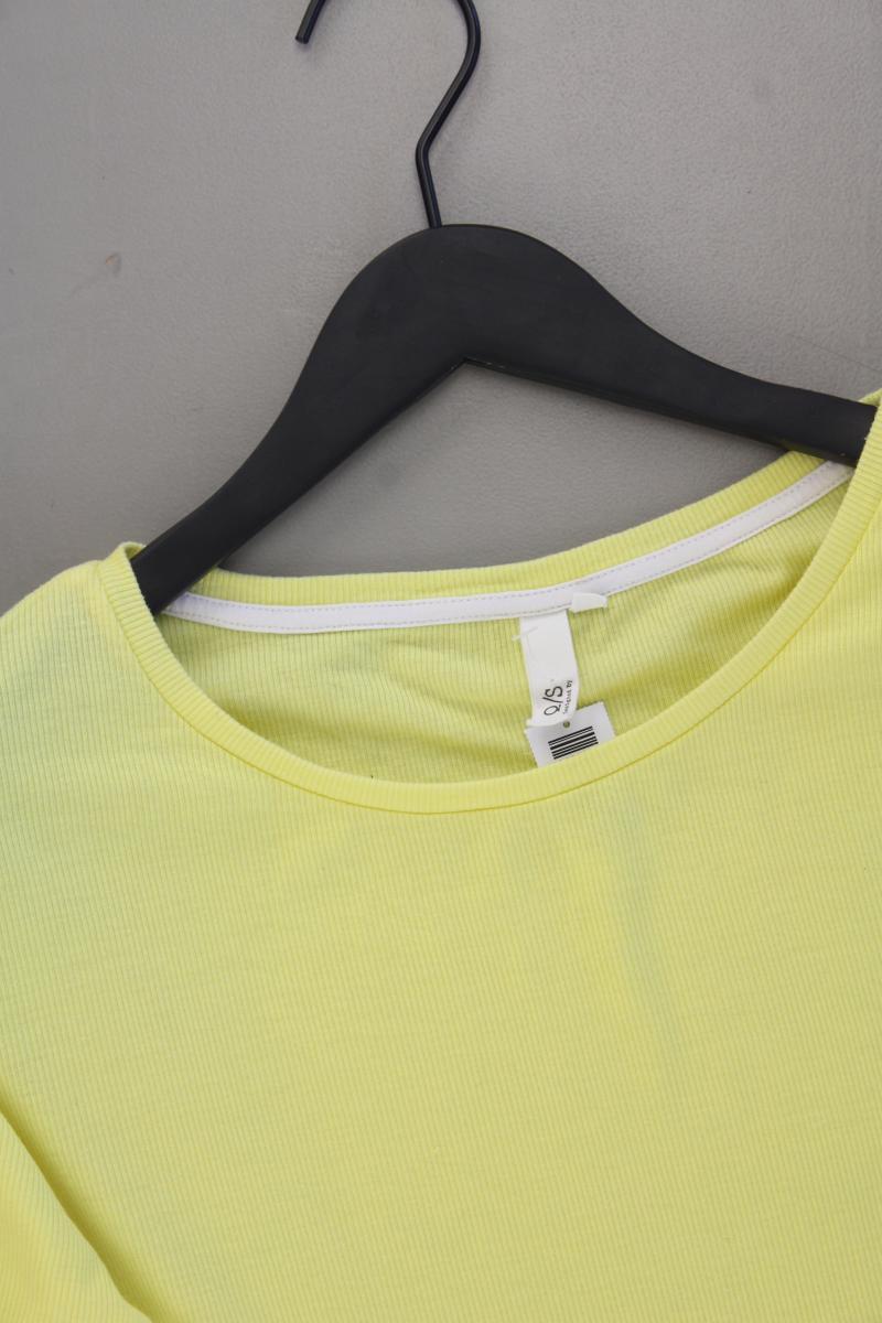 QS by s.Oliver T-Shirt Gr. XXL Kurzarm gelb aus Lyocell