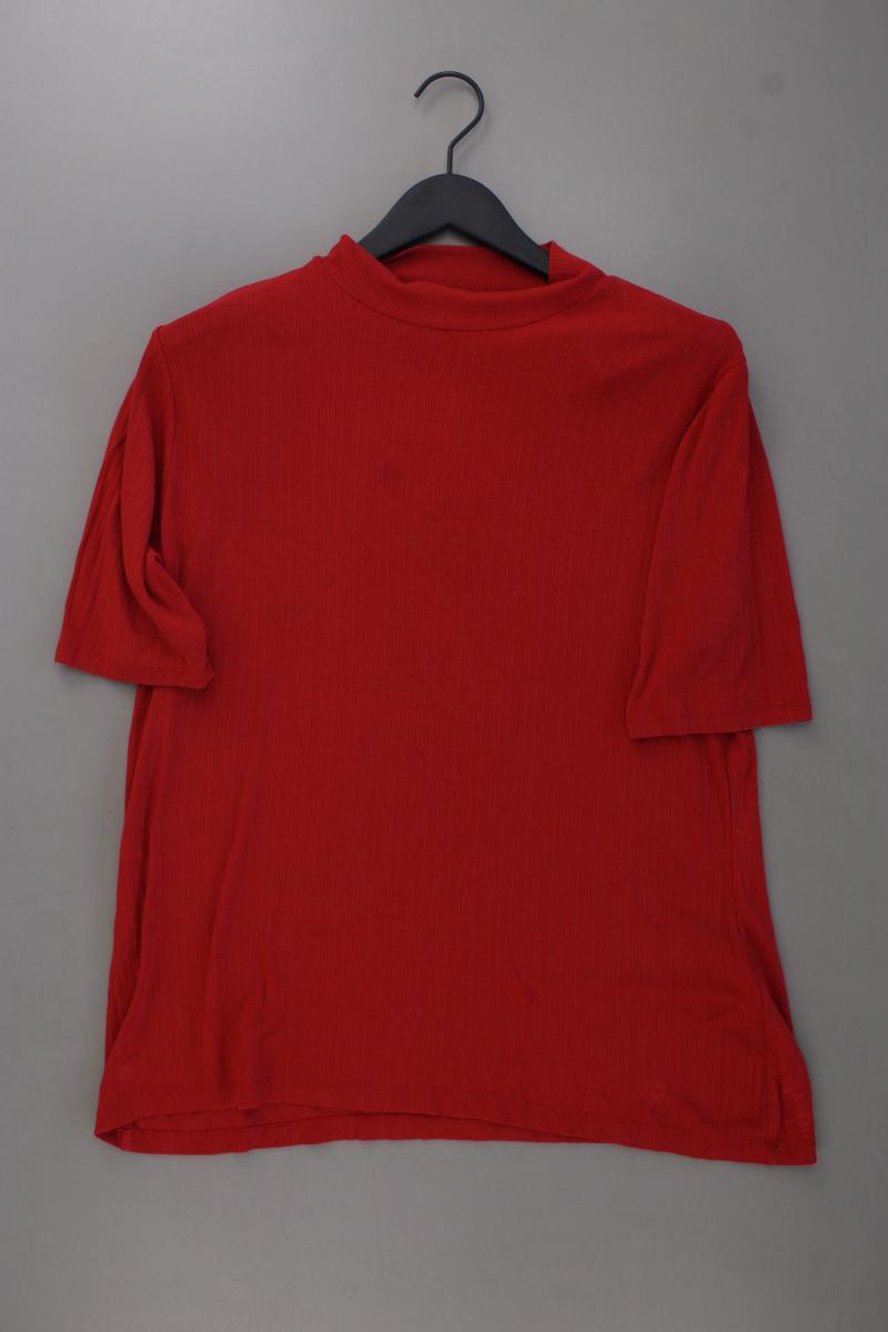 s.Oliver T-Shirt Gr. 46 Kurzarm rot aus Viskose