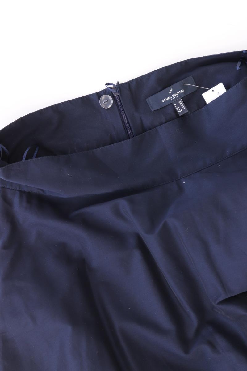 Daniel Hechter Maxirock Gr. 36 blau aus Baumwolle