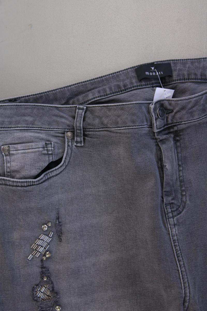 Monari Skinny Jeans Gr. 46 grau