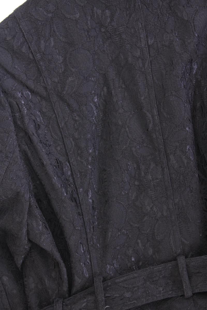 Alfredo Pauly Classic Mantel Gr. 44 neu mit Etikett schwarz aus Polyester