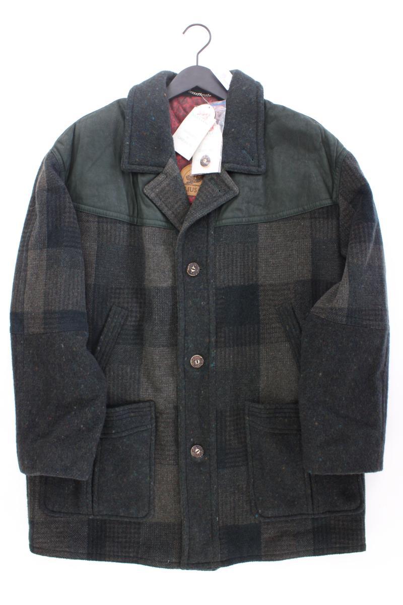 Julius Lang Jacke Trachtenjacke für Herren Gr. 52 kariert neu mit Etikett grün
