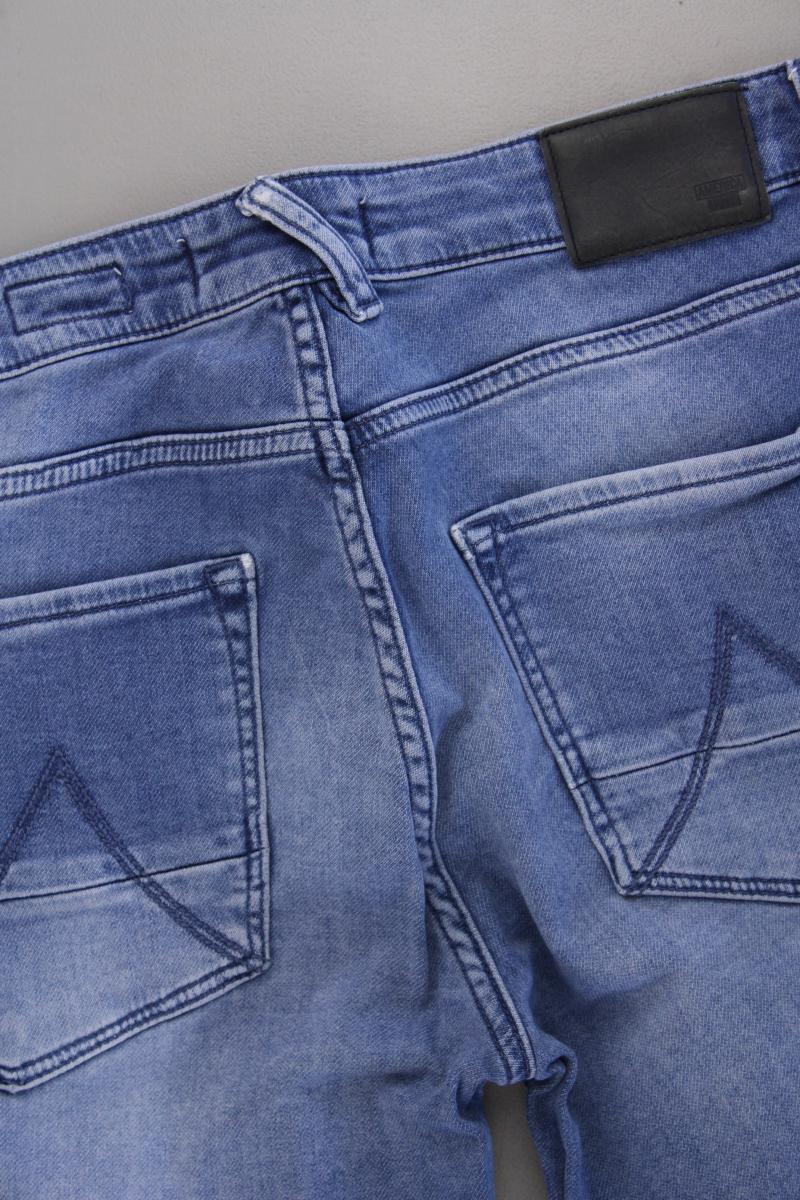 AMERICA TODAY Jeansshorts für Herren Gr. L blau aus Baumwolle